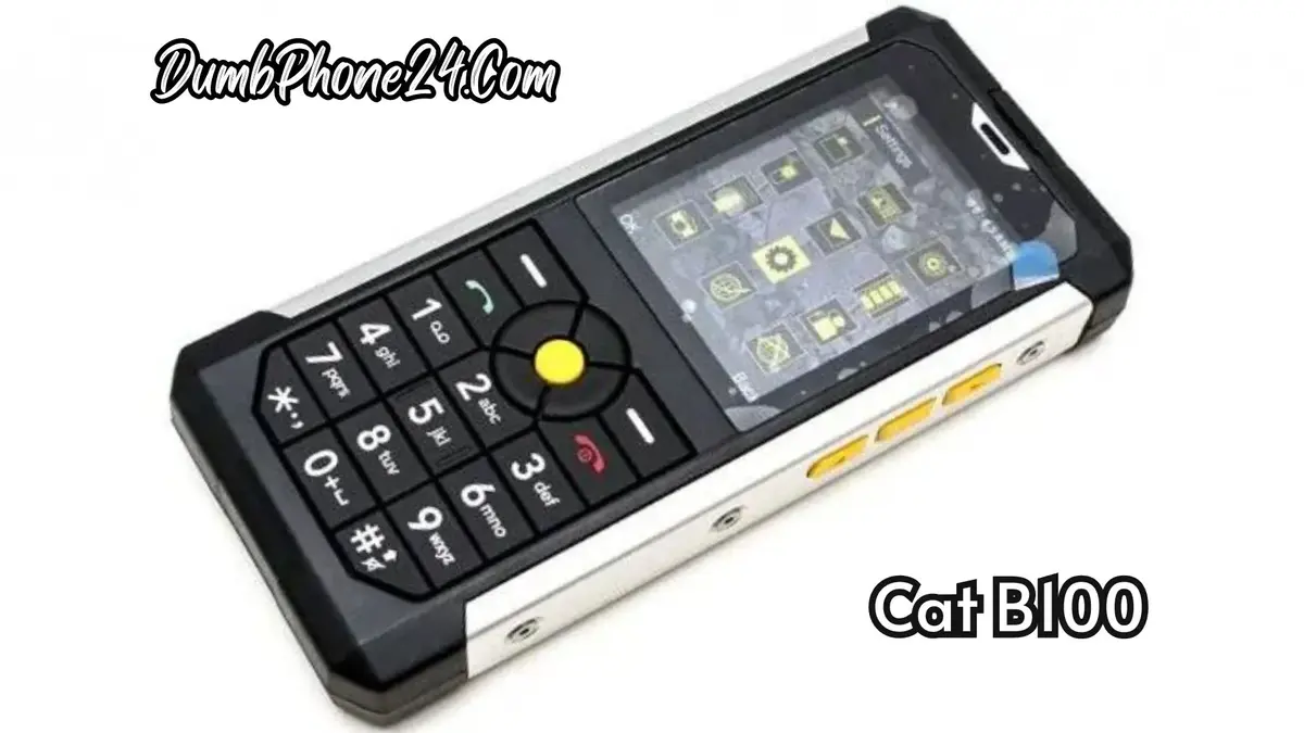 Cat B100, el móvil básico para los más descuidados